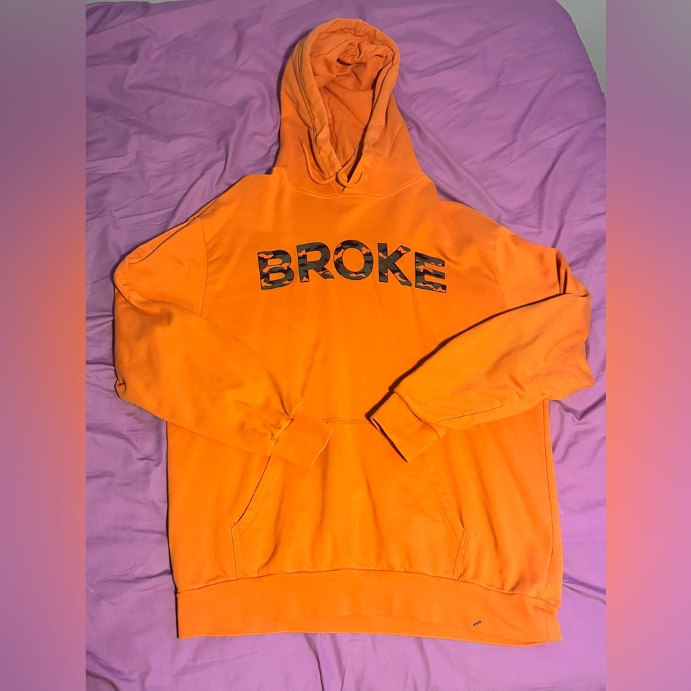 Divided “broke” hoodie